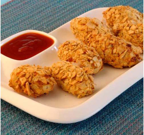 Papad Paneer Fritters