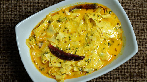 Rajasthani Papad Ki Sabzi